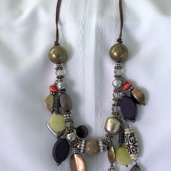 Chico's Jewelry - 🌼Chico’s Bead Tribal Necklace